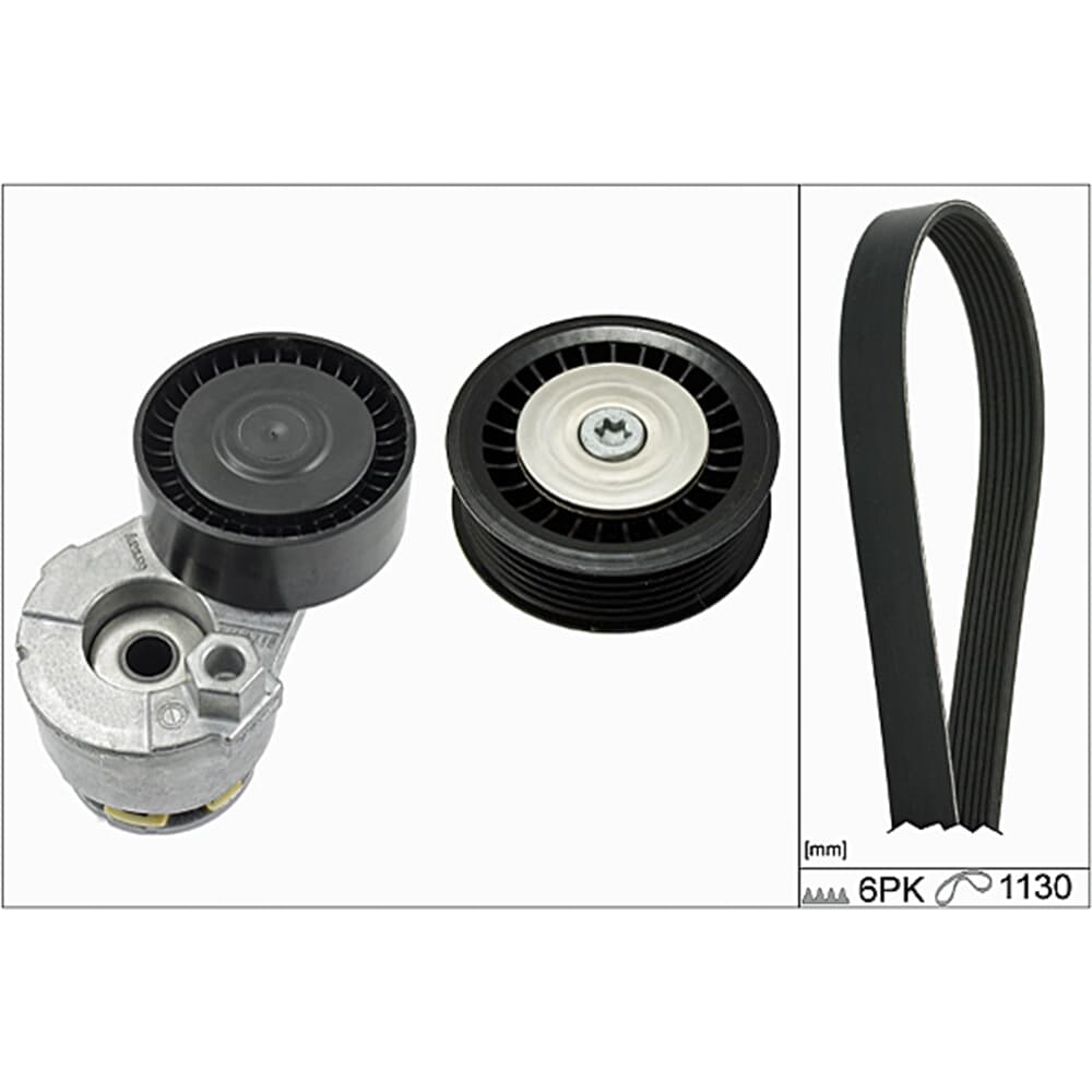 DAYCO KPV224-V KAYIS SETİ KAYIS+RULMAN DACIA LOGAN II 1.5 DCI > 117202495R)(759